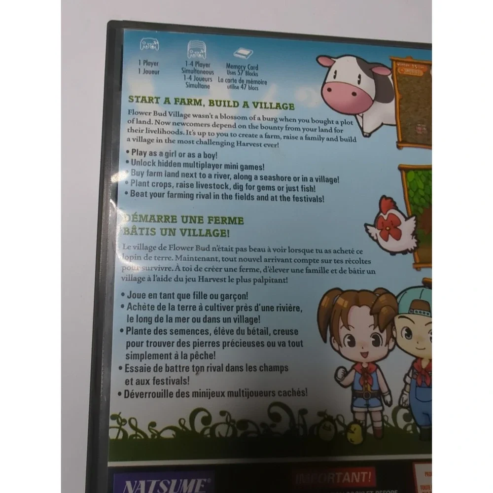 Harvest Moon Magical Melody COMPLETE   - NINTENDO Gamecube